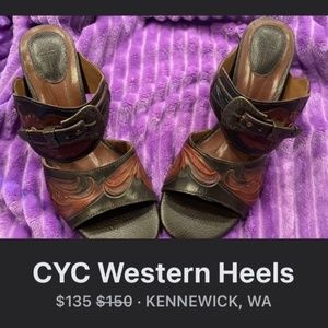 CYC LEATHER HEELS